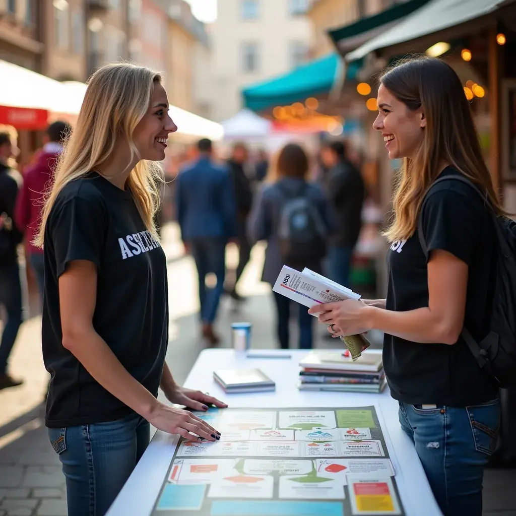 Modern office environment