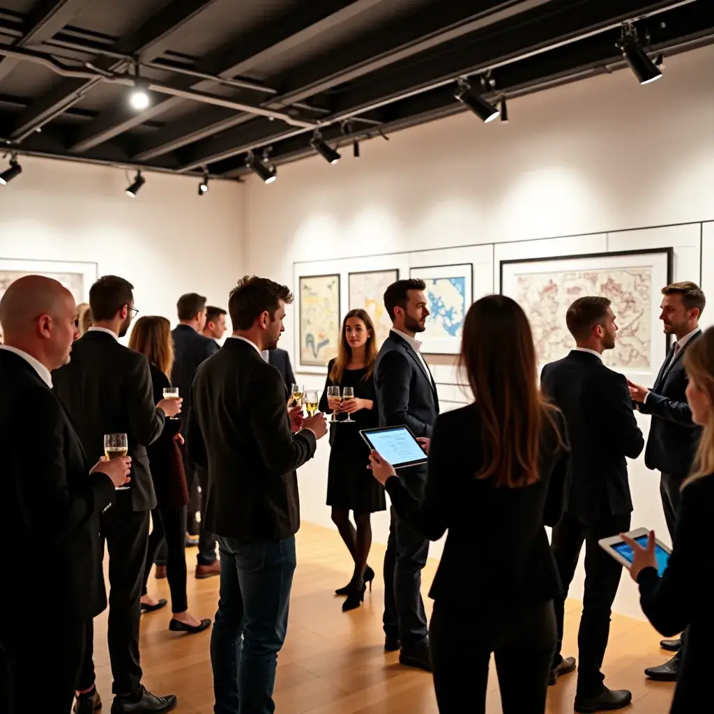 Professional business solutions illustration